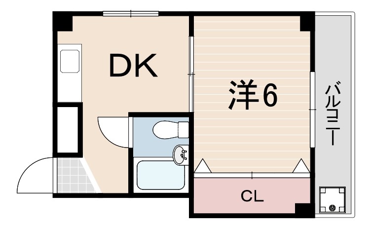 コスモ武庫川 間取り