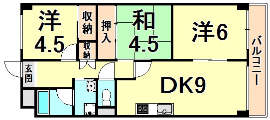パル武庫北 間取り