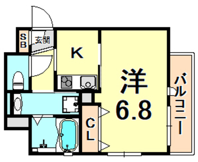 アモーレ松香園 間取り