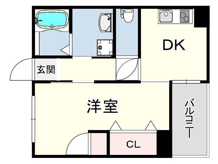 コスモスハイツ 間取り