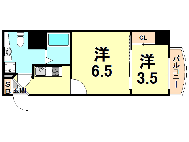 兵庫県西宮市戸田町 間取り