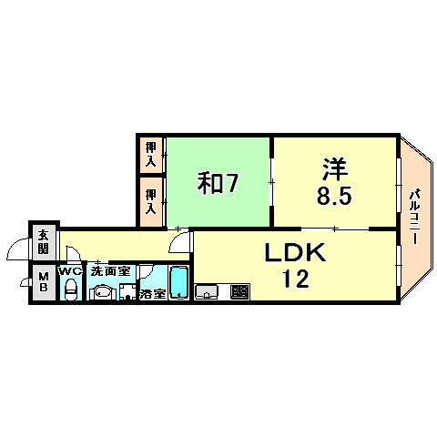 イソダマンション 間取り