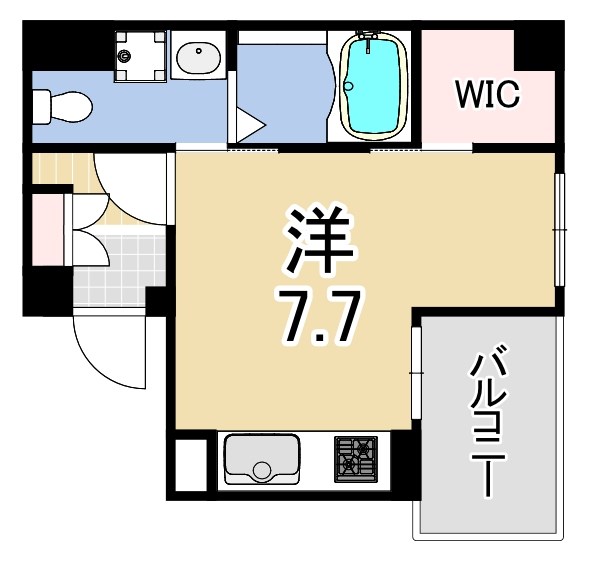 ER COURT王子公園 間取り