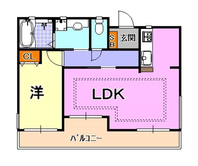 アーバンヴィレッジ神戸中山手 間取り