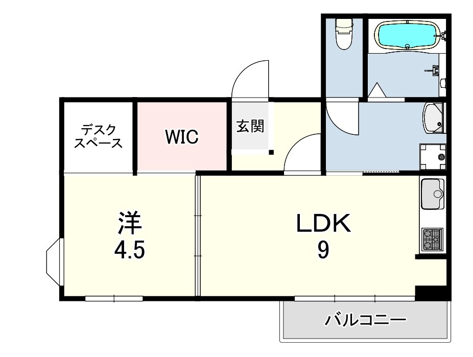 ヴィラ甲東園 間取り