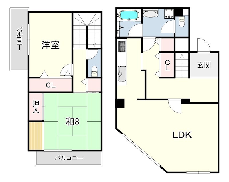 ロイヤル苦楽園 間取り