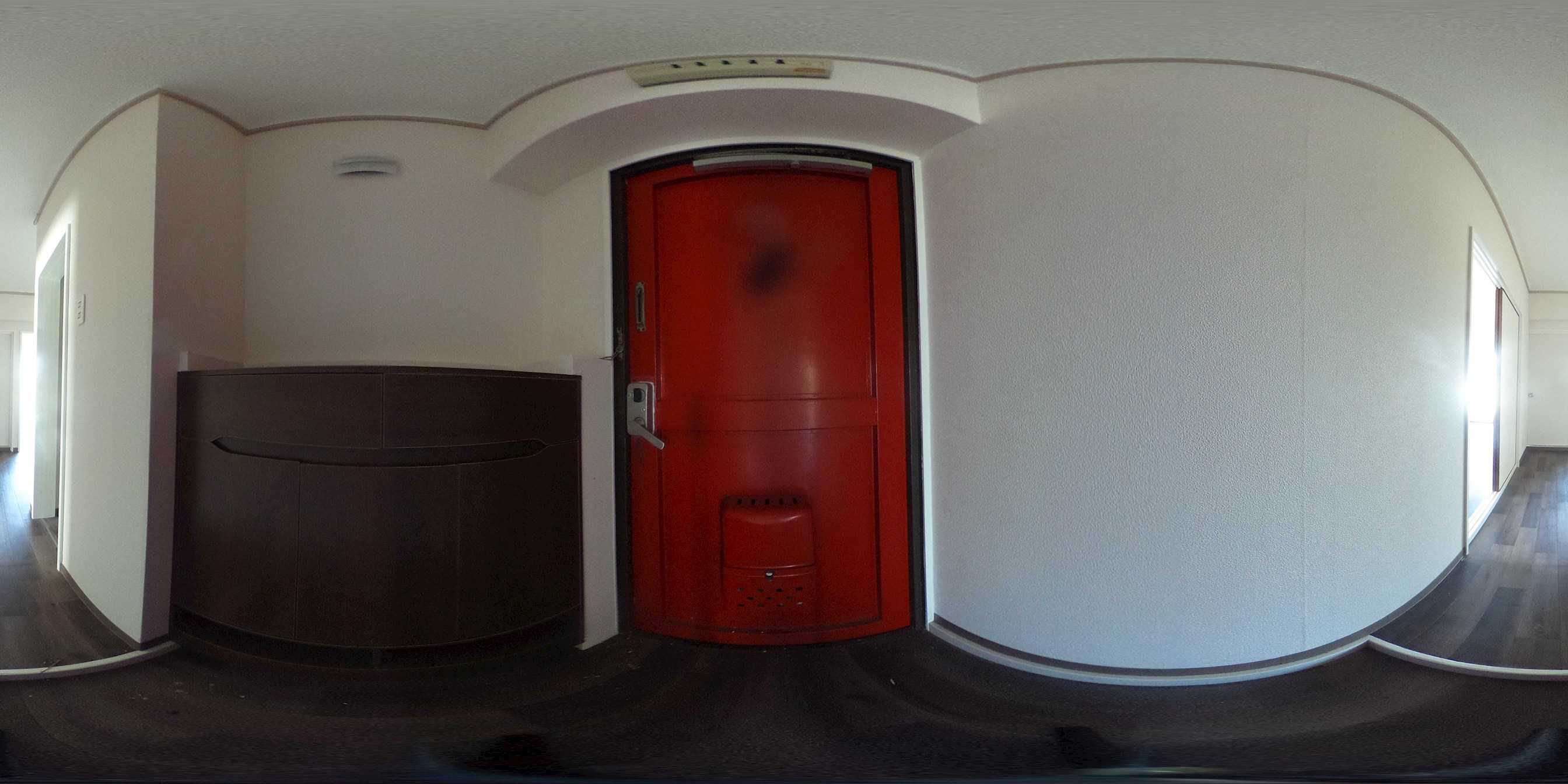 パークハイツ青谷 玄関