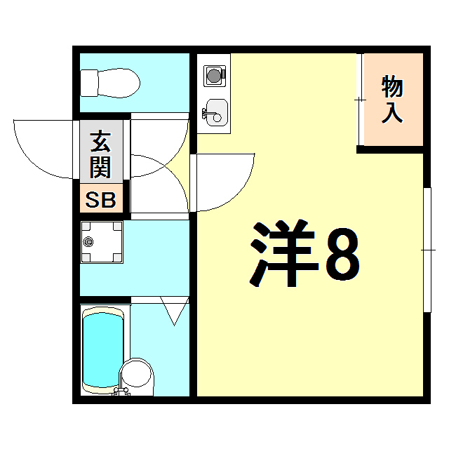 サンハイツ香枦園 間取り