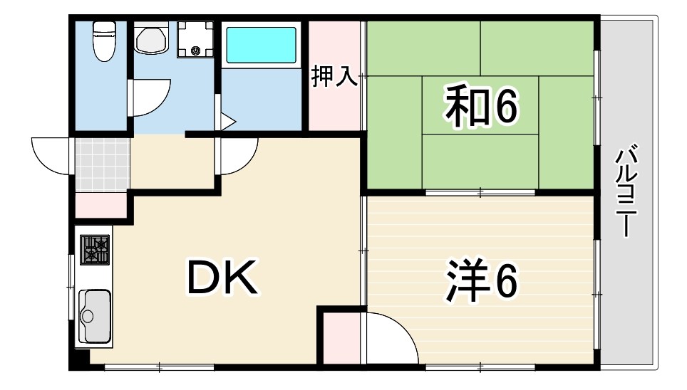 兵庫県西宮市小曽根町３丁目 間取り