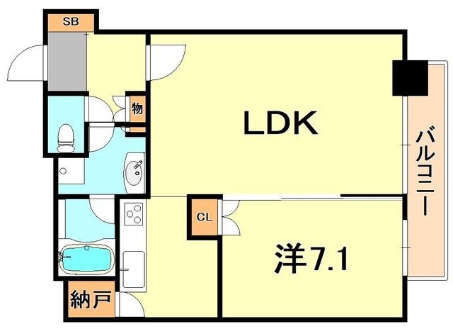 ジークレフ新神戸タワー 間取り