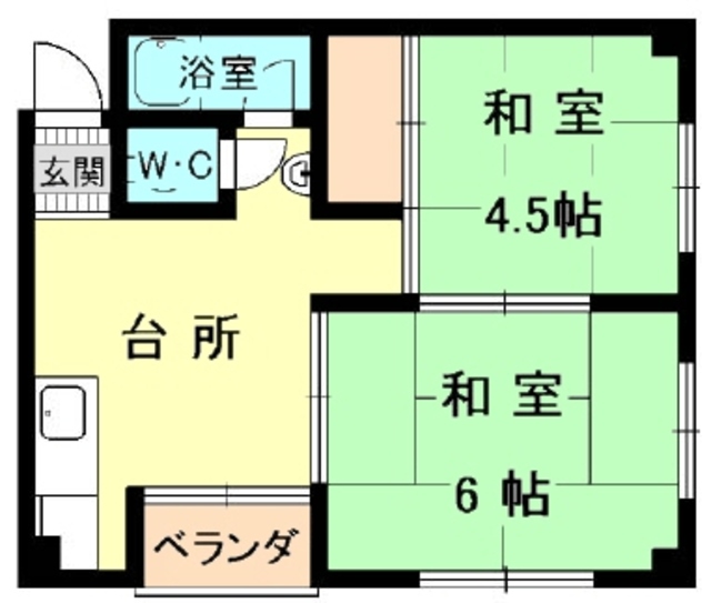 中野マンション 間取り