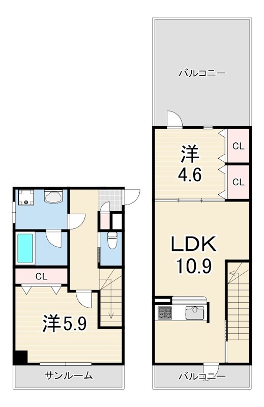 一〇館 間取り