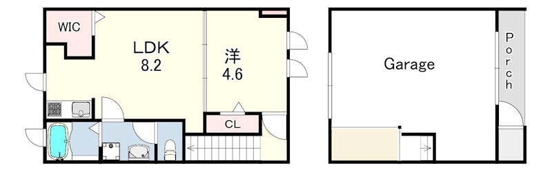 CASA MODERNO 間取り