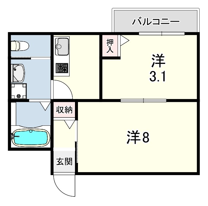 アジール･シエル 間取り