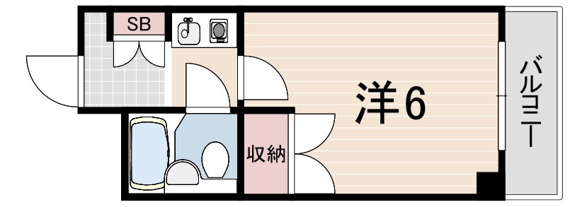 シャルムメゾン春日野道 間取り
