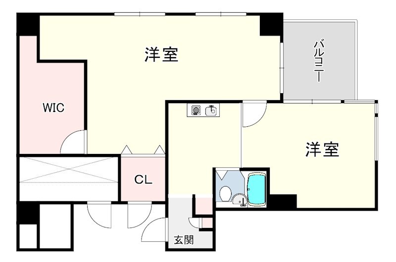 クレドール西明石3 間取り