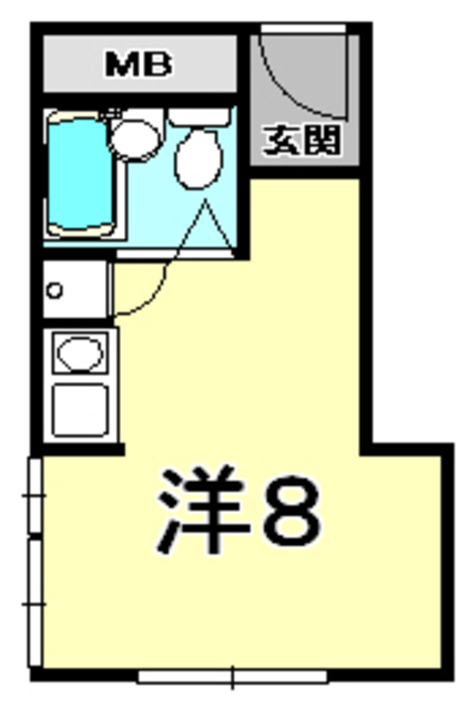 クリフサイド西岡本 間取り