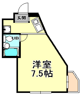 クリフサイド西岡本 間取り