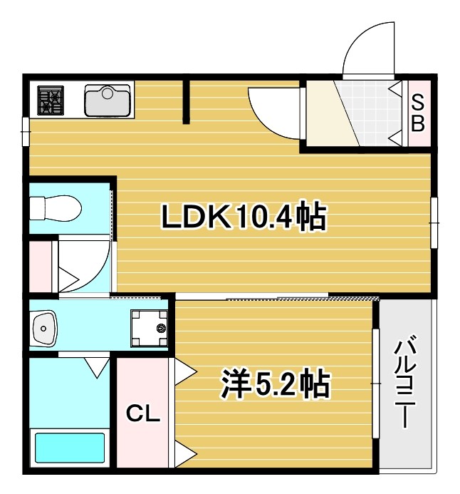 カーサセレーナ住吉 間取り