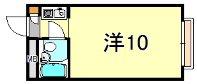 ライフイン芦屋弐番館 間取り
