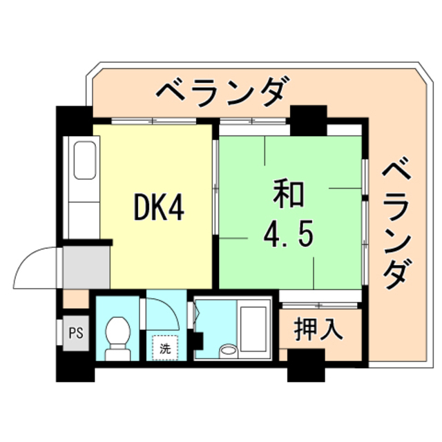 東芦屋マンション 間取り