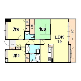 アーデンコート住吉川 間取り