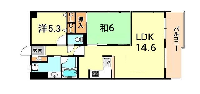 ルネ芦屋親王塚 間取り