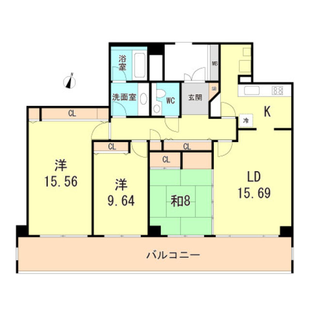 芦屋ロイヤルホームズ 間取り