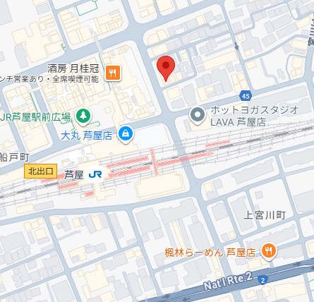 大原町戸建て 地図（共通）