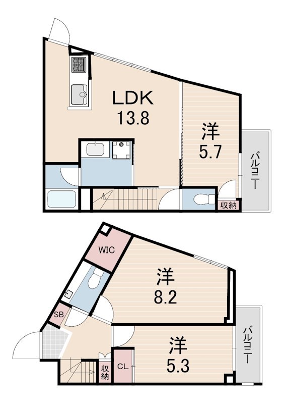 RA-ASHIYA 間取り