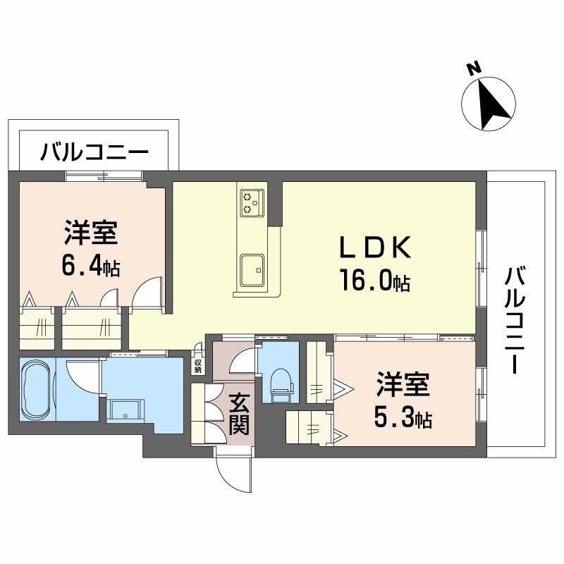 兵庫県明石市大久保町江井島 間取り