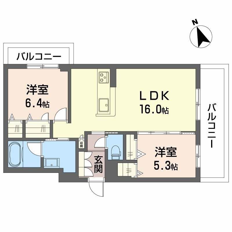 兵庫県明石市大久保町江井島 間取り