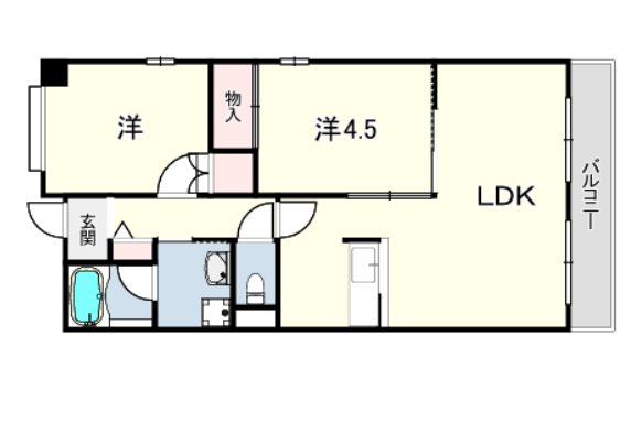 メルヴェユ伊丹 間取り
