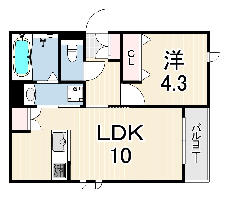 URBAN RISM COURT 西宮北口 間取り
