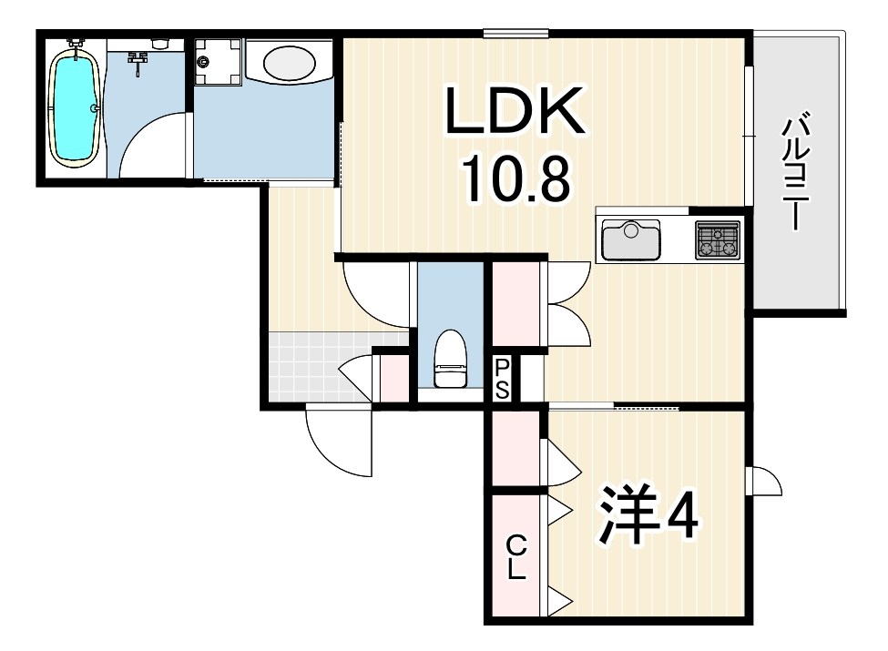URBAN RISM COURT 西宮北口 間取り