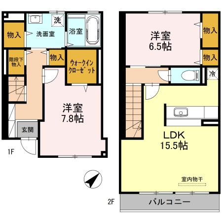 YUSEI　RESIDENCE　甲子園 間取り