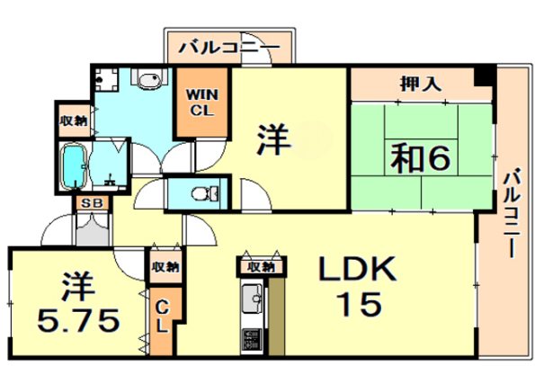 アーデンコート住吉川 間取り