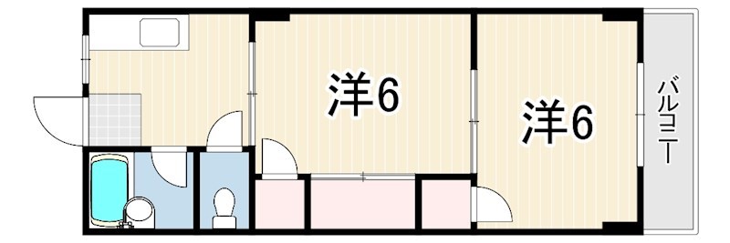 甲子園グリーンハイツ 間取り