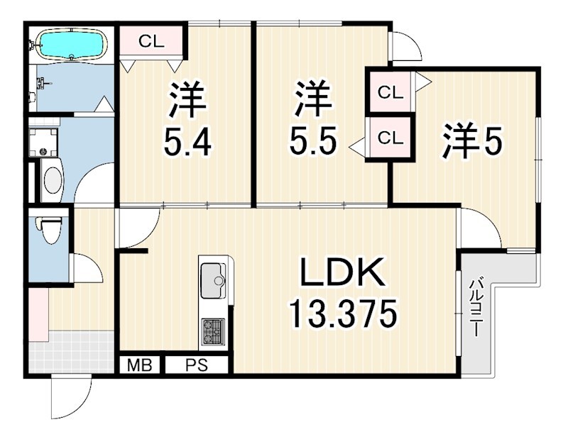 IL MIO CORTE塚口 間取り