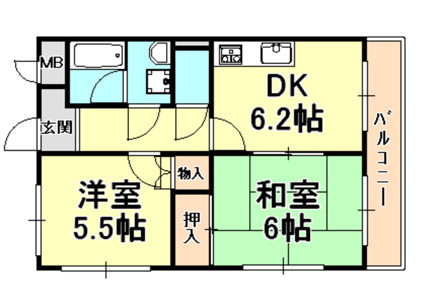 チェスナットヒル芦屋 間取り