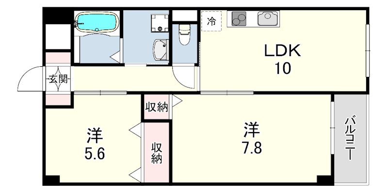 MAISON AKASHI 間取り