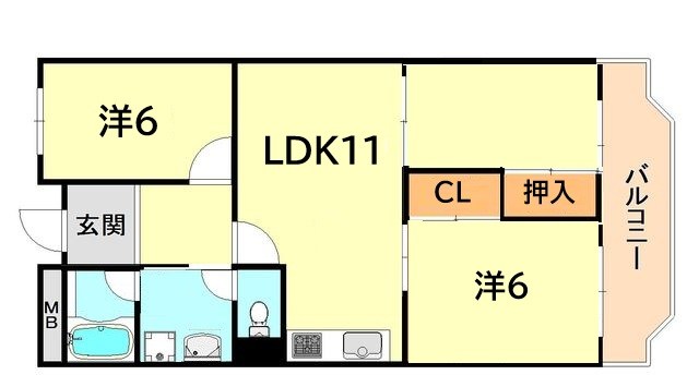 芦屋山ノ手アーバンライフ 間取り