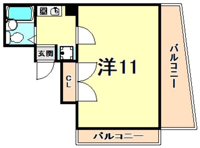 六甲グランドライオンズ2 間取り
