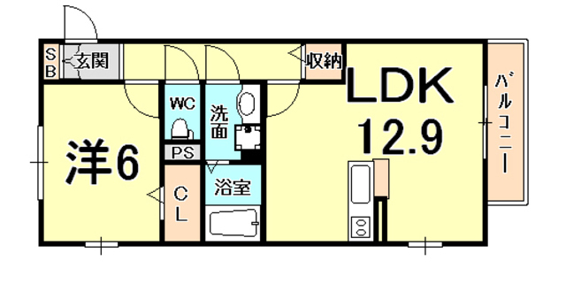 ぺルル2 間取り