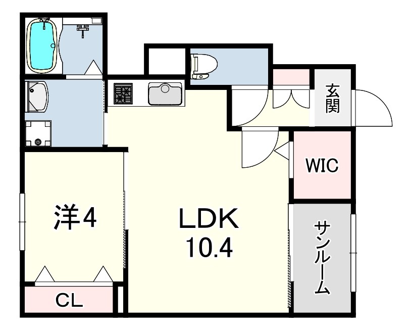 アルバ西岡本 間取り