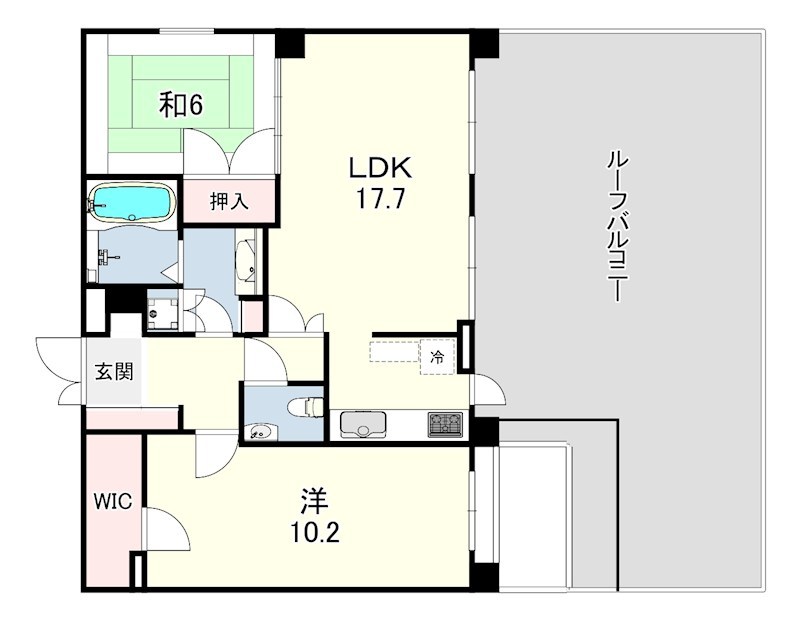 デ･リードヴィンテージ芦屋川山手光風館 間取り