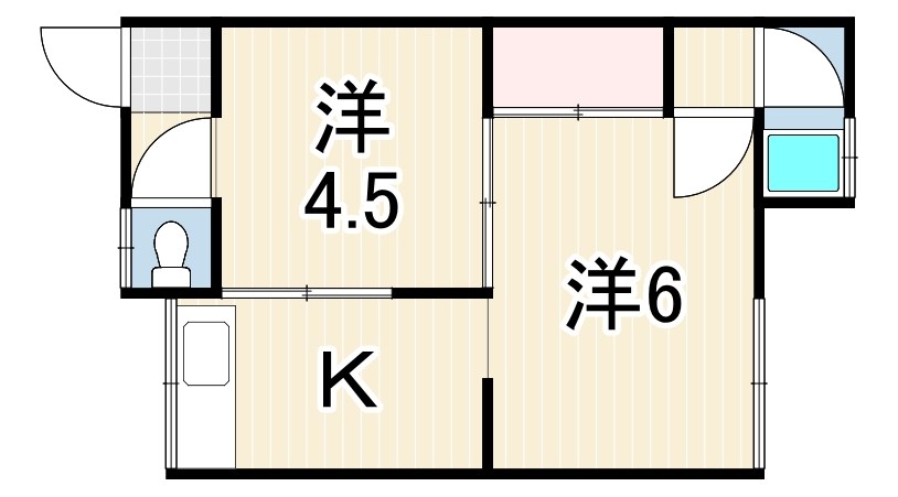 赤根荘 間取り