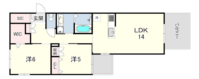 兵庫県芦屋市翠ケ丘町 間取り