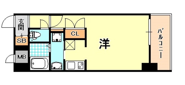 エスライズ新神戸 間取り