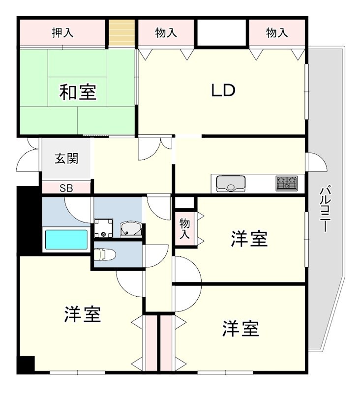 井本マンション 間取り